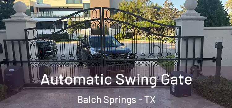 Automatic Swing Gate Balch Springs - TX
