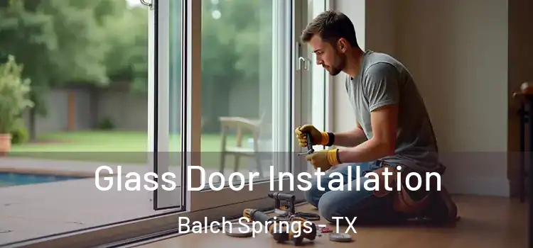 Glass Door Installation Balch Springs - TX