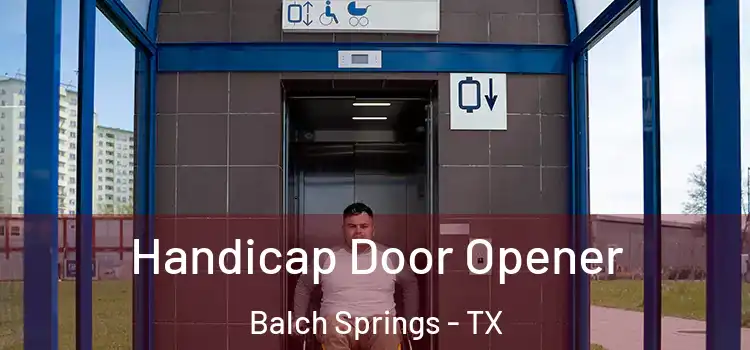 Handicap Door Opener Balch Springs - TX