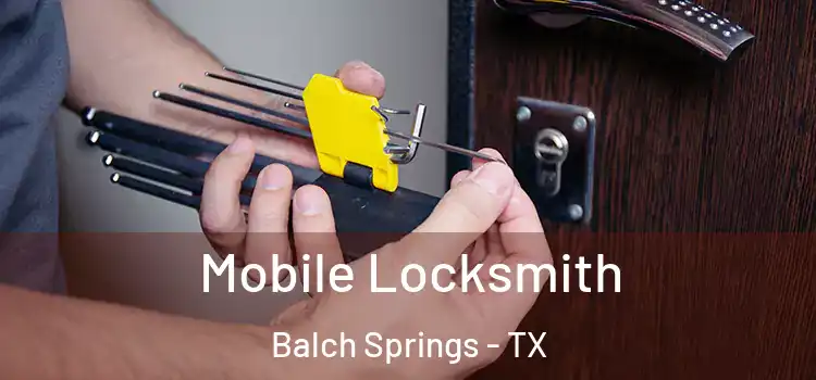 Mobile Locksmith Balch Springs - TX