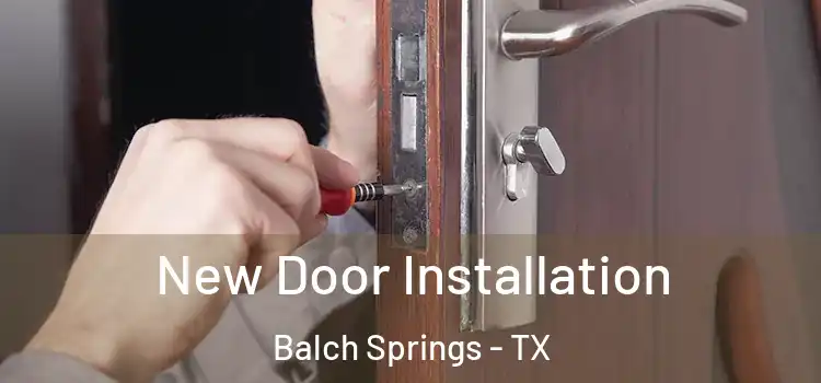 New Door Installation Balch Springs - TX