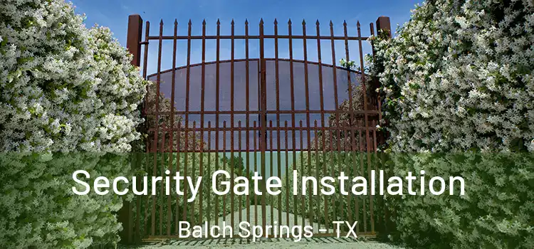 Security Gate Installation Balch Springs - TX